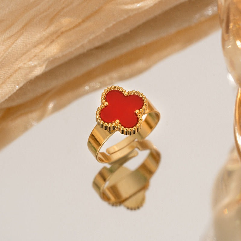 18K Gold Plated VC Ring