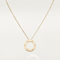 18K Gold Plated Screw Necklace