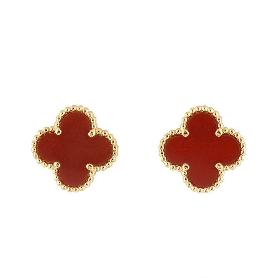 18K Gold Plated VC Earrings