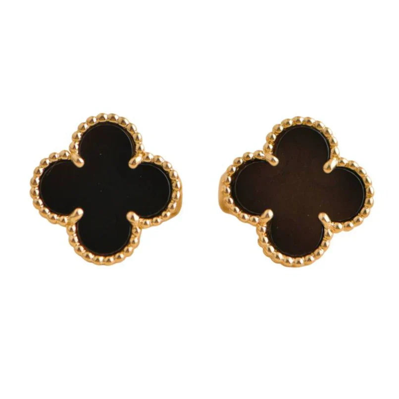 18K Gold Plated VC Earrings