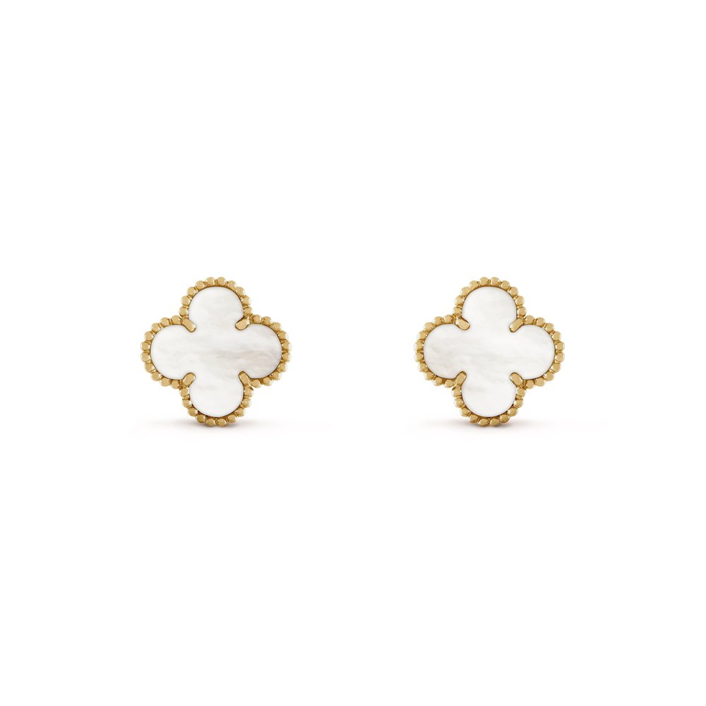 18K Gold Plated VC Earrings
