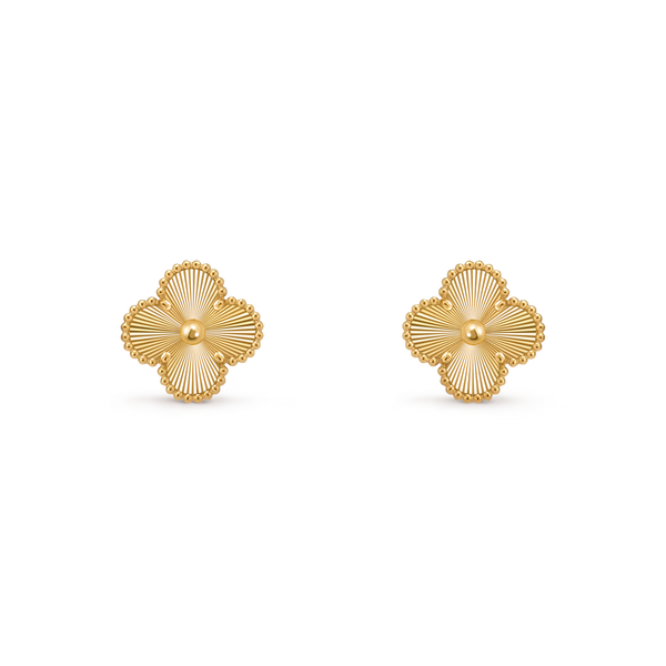 18K Gold Plated VC Earrings