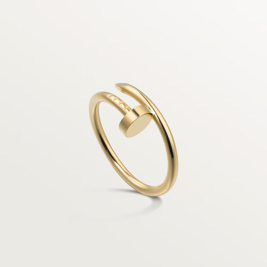 18k Gold Plated Nail Ring