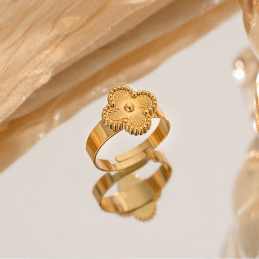 18K Gold Plated VC Ring